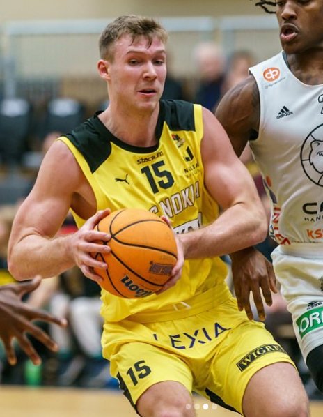Tucker playing for BC Nokia in Finland